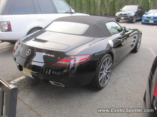 Mercedes SLS AMG spotted in Little Falls, New Jersey