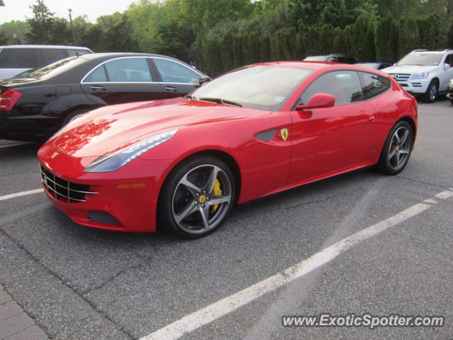 Ferrari FF spotted in Little Falls, New Jersey