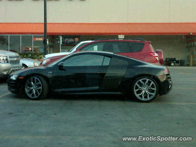 Audi R8 spotted in Bourne, Texas