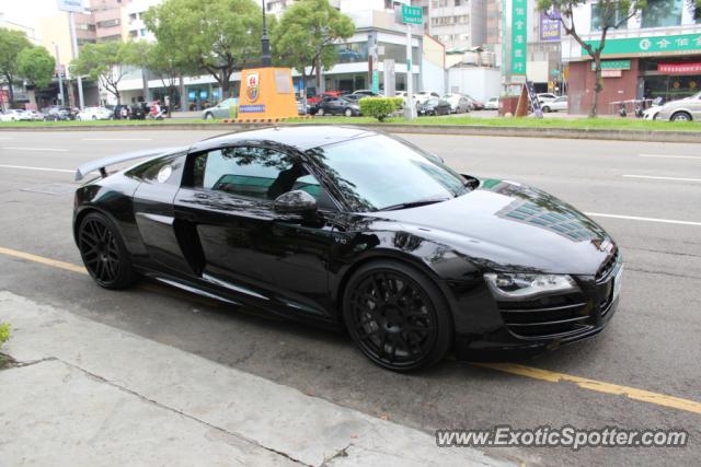 Audi R8 spotted in Taichung, Taiwan