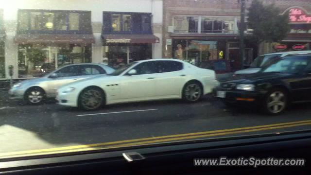 Maserati Quattroporte spotted in Alameda, California