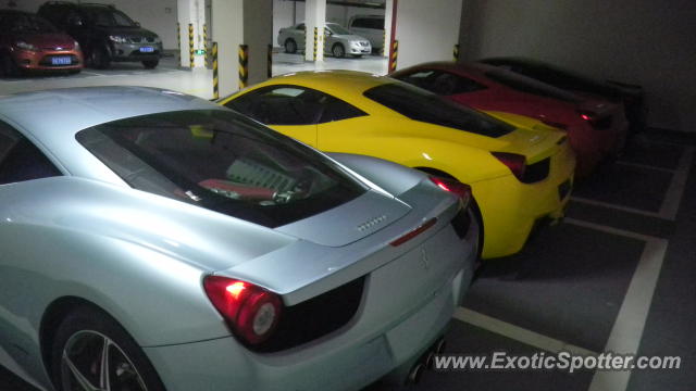Ferrari 458 Italia spotted in SHANGHAI, China