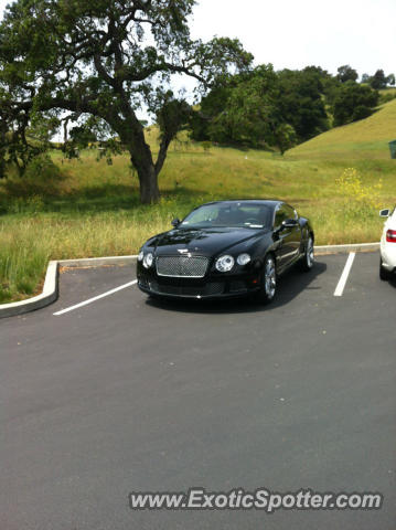 Bentley Continental spotted in Pebble Beach, California