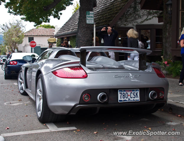 Porsche Carrera GT spotted in Carmel, California