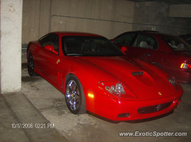 Ferrari 575M spotted in Galena, Illinois