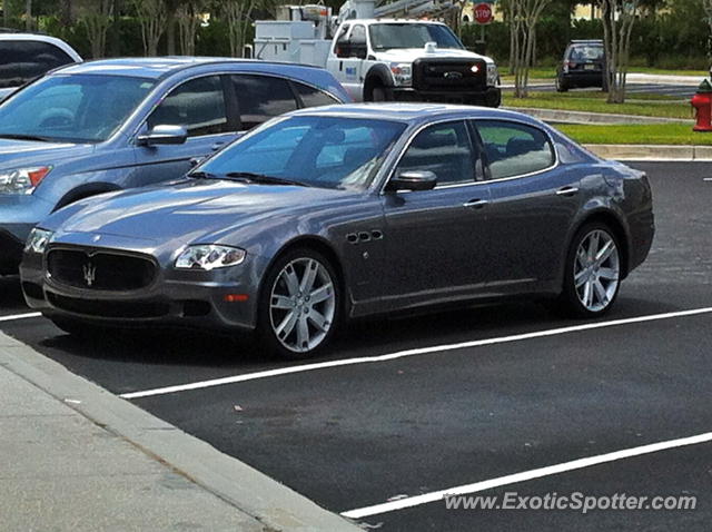 Maserati Quattroporte spotted in Orlando, Florida