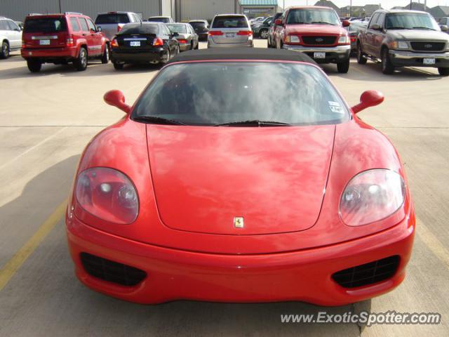 Ferrari 360 Modena spotted in Houston, Texas