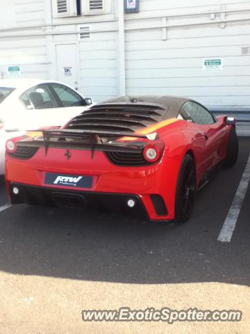 Ferrari 458 Italia spotted in Alameda, California
