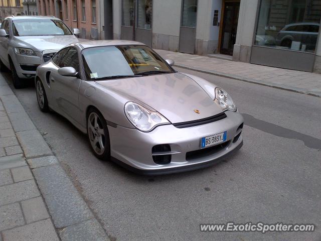 Porsche 911 GT2 spotted in Stockholm, Sweden