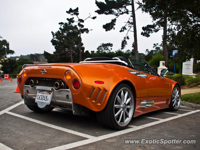 Spyker C8 spotted in Pebble Beach, California