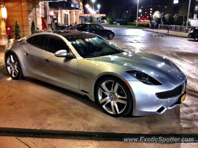 Fisker Karma spotted in Atlanta, Georgia