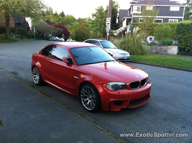 BMW 1M spotted in Seattle, Washington