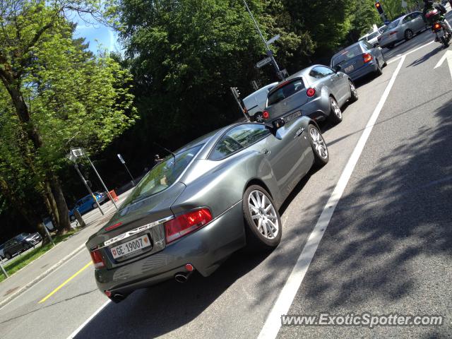 Aston Martin Vanquish spotted in Geneva, Switzerland