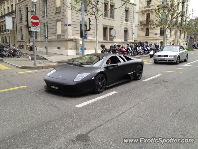 Lamborghini Murcielago spotted in Geneva, Switzerland