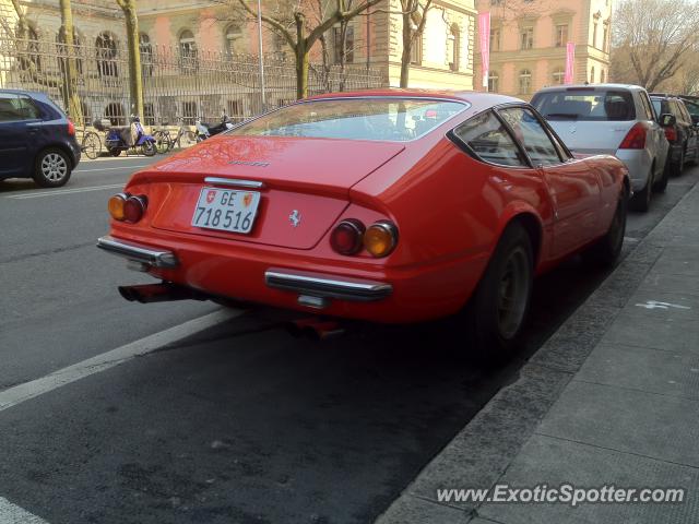 Ferrari 365 GT spotted in Geneva, Switzerland