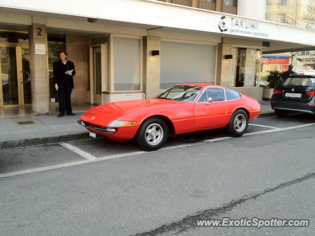 Ferrari 365 GT spotted in Geneva, Switzerland