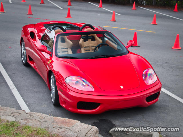 Ferrari 360 Modena spotted in Pebble Beach, California