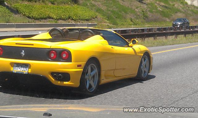 Ferrari 360 Modena spotted in 476 North, New Jersey