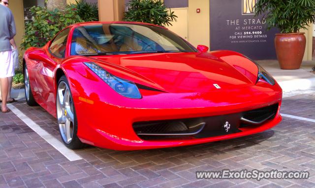 Ferrari 458 Italia spotted in Naples, Florida