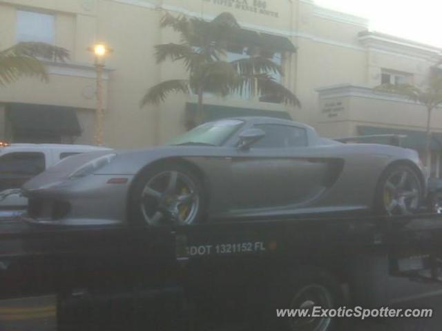 Porsche Carrera GT spotted in Naples, Florida