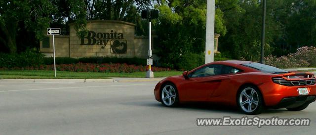 Mclaren MP4-12C spotted in Naples, Florida