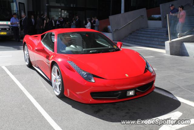 Ferrari 458 Italia spotted in Gold Coast, Australia