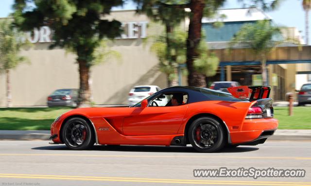 Dodge Viper spotted in Woodland Hills, California
