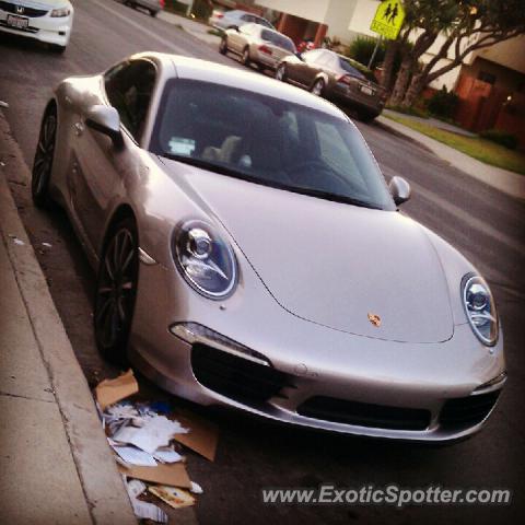 Porsche 911 spotted in West Los Angeles, California