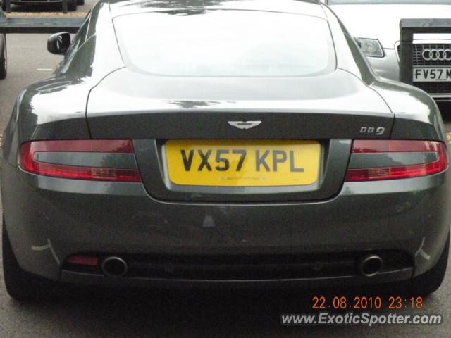 Aston Martin DB9 spotted in London, United Kingdom