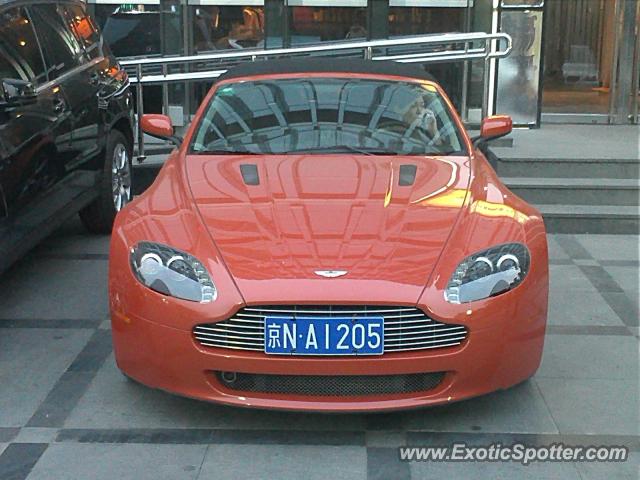 Aston Martin Vantage spotted in Beijing, China