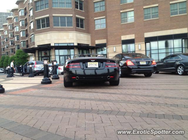 Aston Martin DB9 spotted in West New York, New Jersey