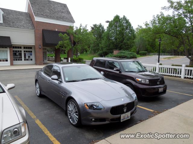 Maserati Quattroporte spotted in Barrington, Illinois