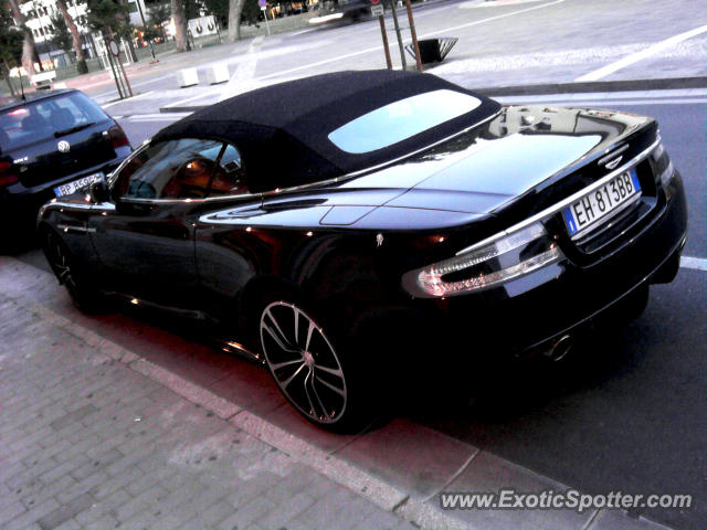 Aston Martin DBS spotted in Oderzo, Italy
