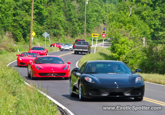 Ferrari 458 Italia spotted in Brentwood, Tennessee