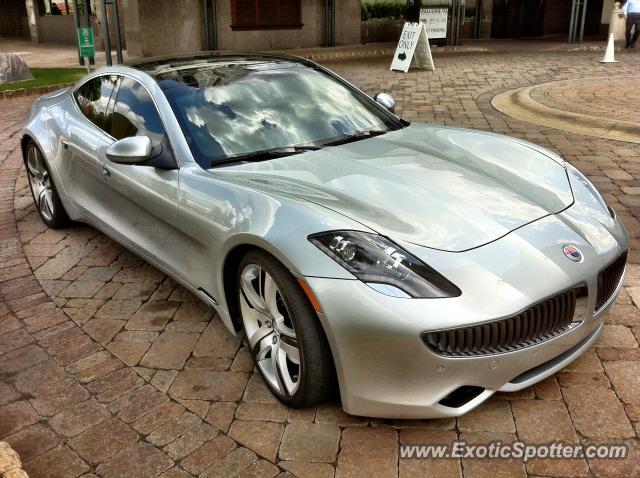 Fisker Karma spotted in Atlanta, Georgia