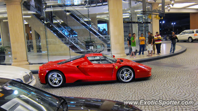 Ferrari Enzo spotted in Dubai, United Arab Emirates