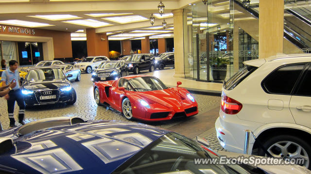 Ferrari Enzo spotted in Dubai, United Arab Emirates