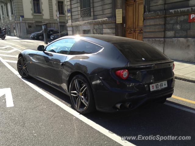 Ferrari FF spotted in Geneva, Switzerland