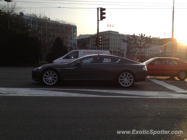 Aston Martin Rapide spotted in Geneva, Switzerland