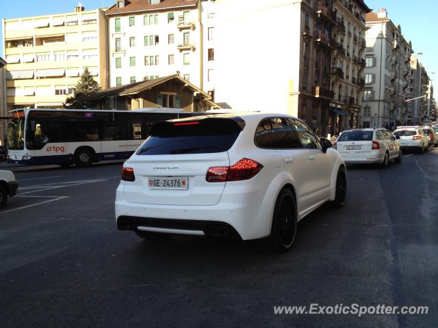 Porsche Cayenne Gemballa 650 spotted in Geneva, Switzerland