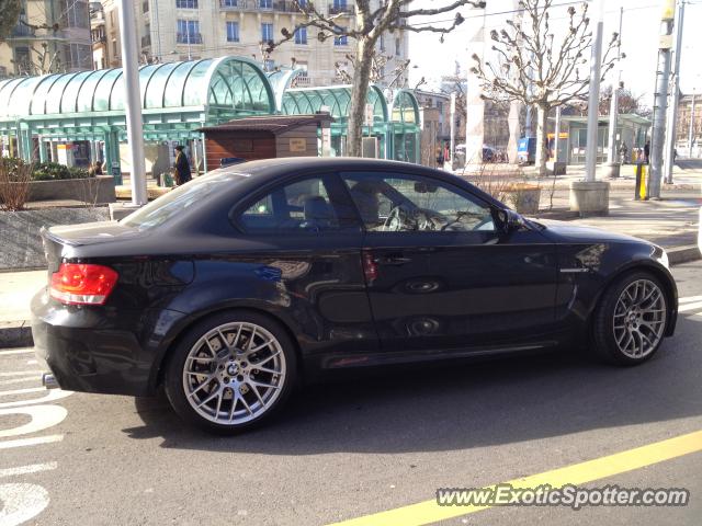BMW 1M spotted in Geneva, Switzerland