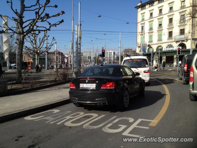 BMW 1M spotted in Geneva, Switzerland