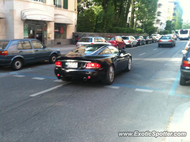 Aston Martin Vanquish spotted in Geneva, Switzerland