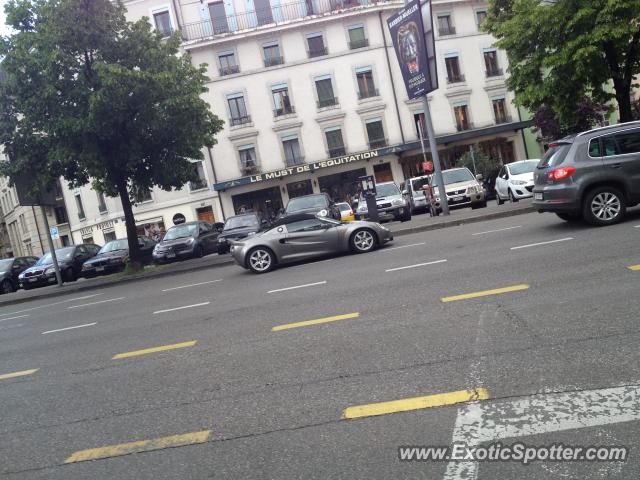 Lotus Elise spotted in Geneva, Switzerland