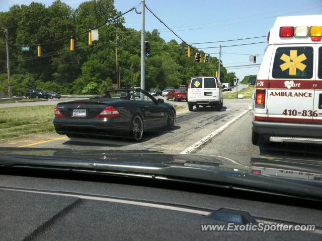 Mercedes SL600 spotted in Bel Air, Maryland