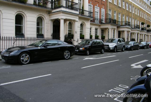 Ferrari 612 spotted in London, United Kingdom