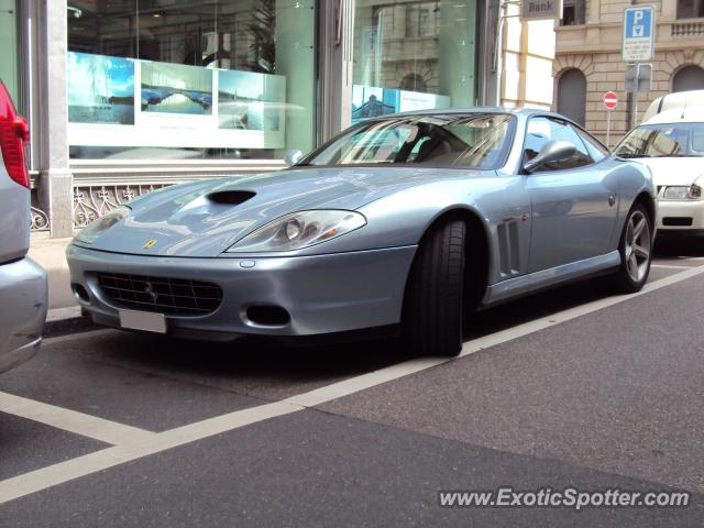 Ferrari 550 spotted in Zurich, Switzerland