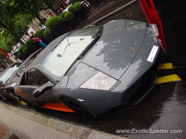 Lamborghini Murcielago spotted in Paris, France