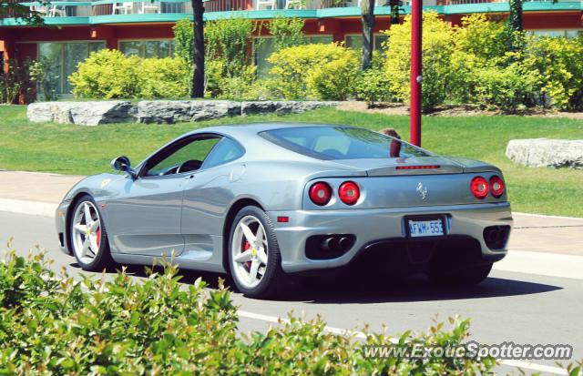 Ferrari 360 Modena spotted in Niagara Falls, Canada