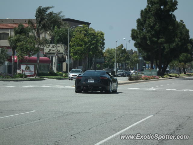 Lexus LFA spotted in Torrance, California